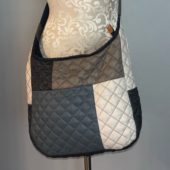 MZ Wallace Handbags - MZ Wallace Blue Quilted Patchwork Shoulder/Crossbody Bag